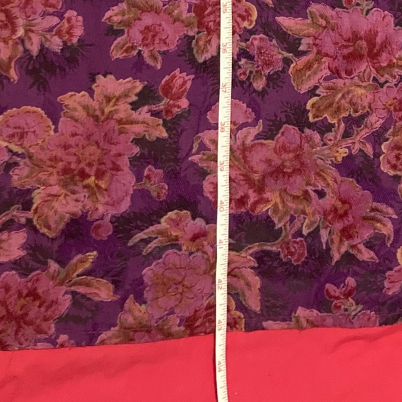 Vintage April Cornell Midi Floral Dress Size XL - Picture 11 of 12